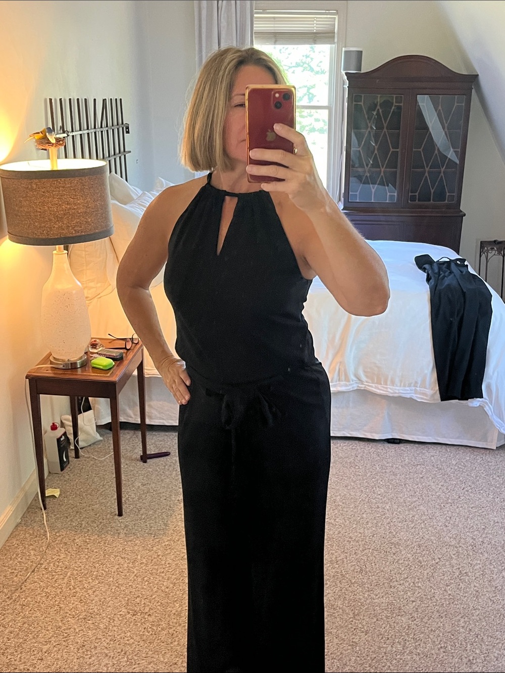 Ralph Lauren Black Halter Jumpsuit